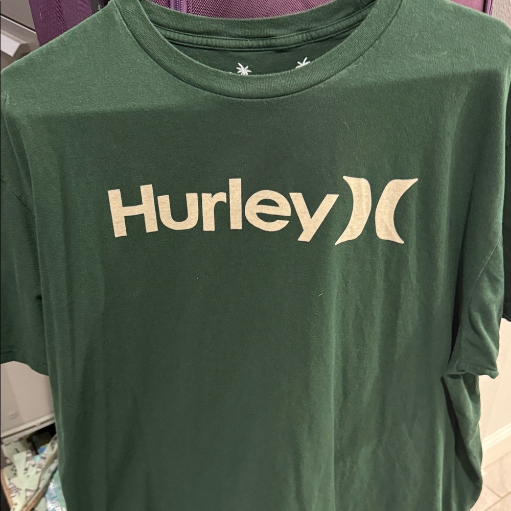 Hurley Men's Forest Green Tee